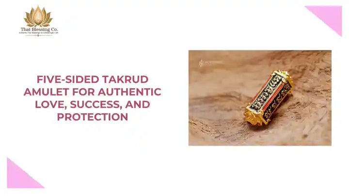 Five-Sided Takrud Amulet for Authentic Love, Success, and Protection by@Outfy