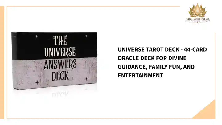 Universe Tarot Deck - 44-Card Oracle Deck for Divine Guidance, Family Fun, and Entertainment by@Outfy