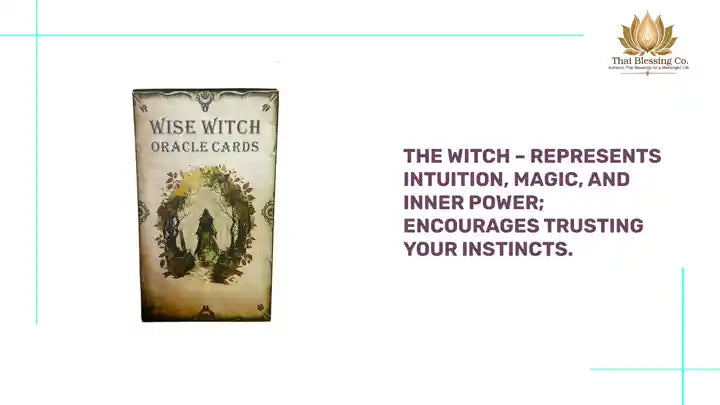 The Witch &ndash; Represents intuition, magic, and inner power; encourages trusting your instincts. by@Outfy