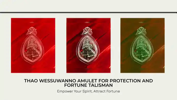 Thao Wessuwanno Amulet for Protection and Fortune Talisman by@Outfy