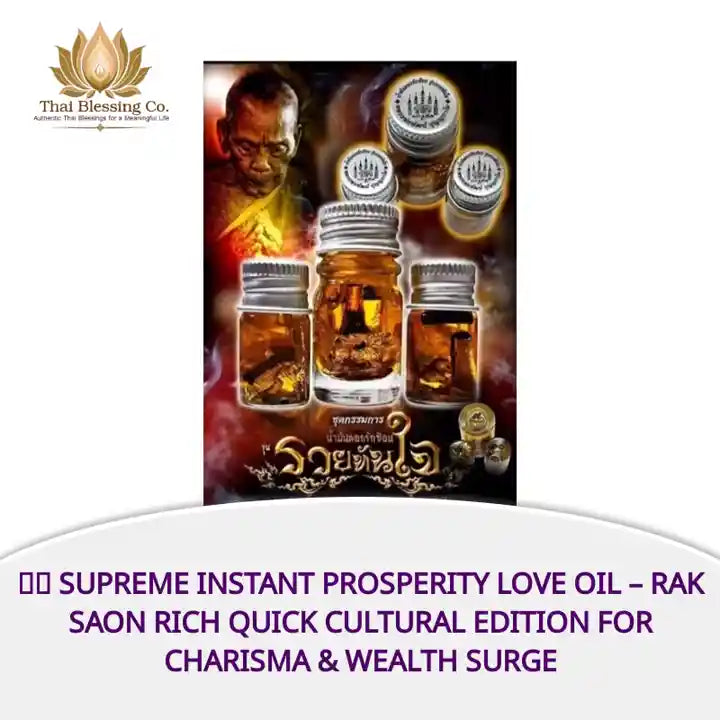 🌺💰 Supreme Instant Prosperity Love Oil &ndash; Rak Saon Rich Quick Cultural Edition for Charisma &amp; Wealth Surge by@Outfy