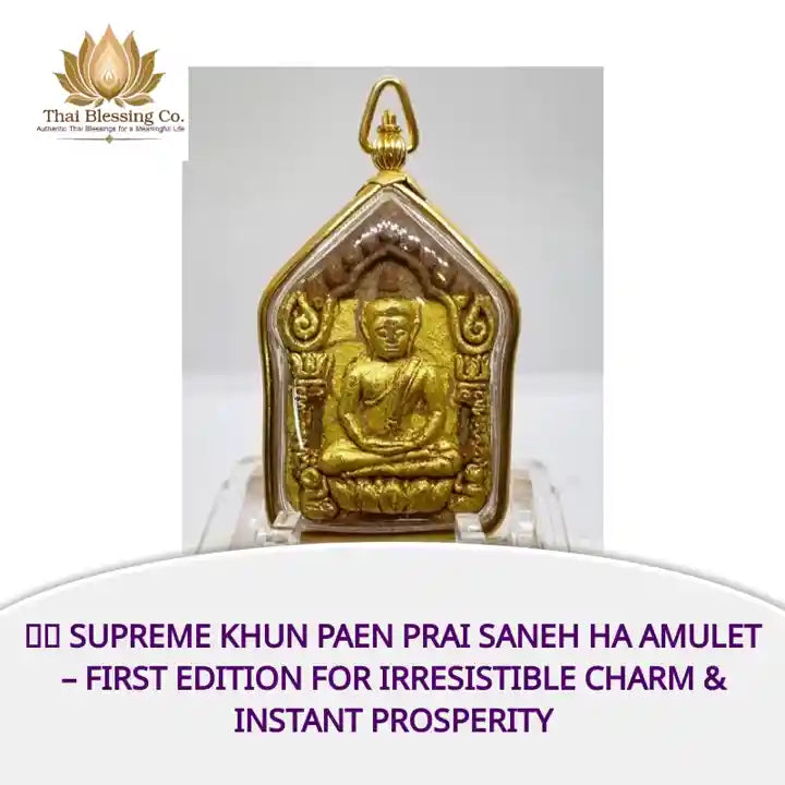 🔥💖 Supreme Khun Paen Prai Saneh Ha Amulet &ndash; First Edition for Irresistible Charm &amp; Instant Prosperity by@Outfy