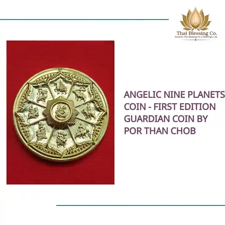 Angelic Nine Planets Coin - First Edition Guardian Coin by Por Than Chob by@Outfy