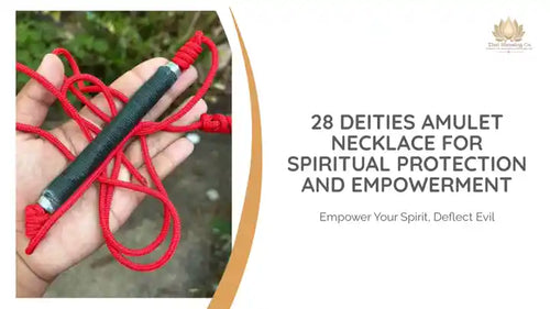 28 Deities Amulet Necklace for Spiritual Protection and Empowerment by@Outfy