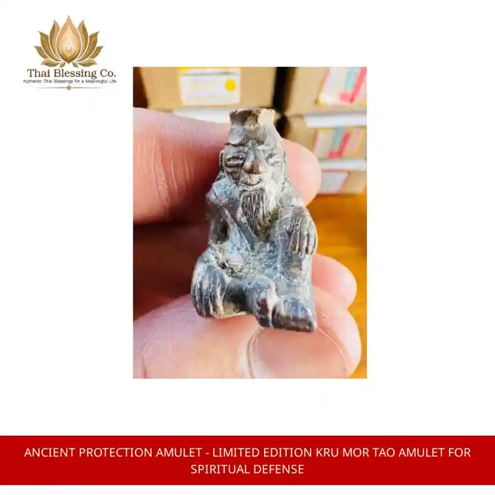 Ancient Protection Amulet - Limited Edition Kru Mor Tao Amulet for Spiritual Defense by@Outfy