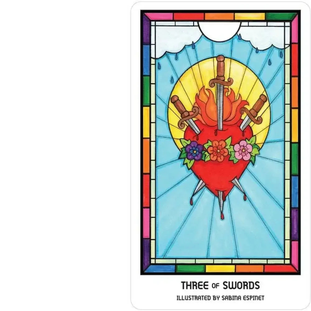 Pride Tarot Cards – 78 Cards | English Version | Compact 10.3 x 6 cm | Collaborative LGBTQ+ Divination Deck