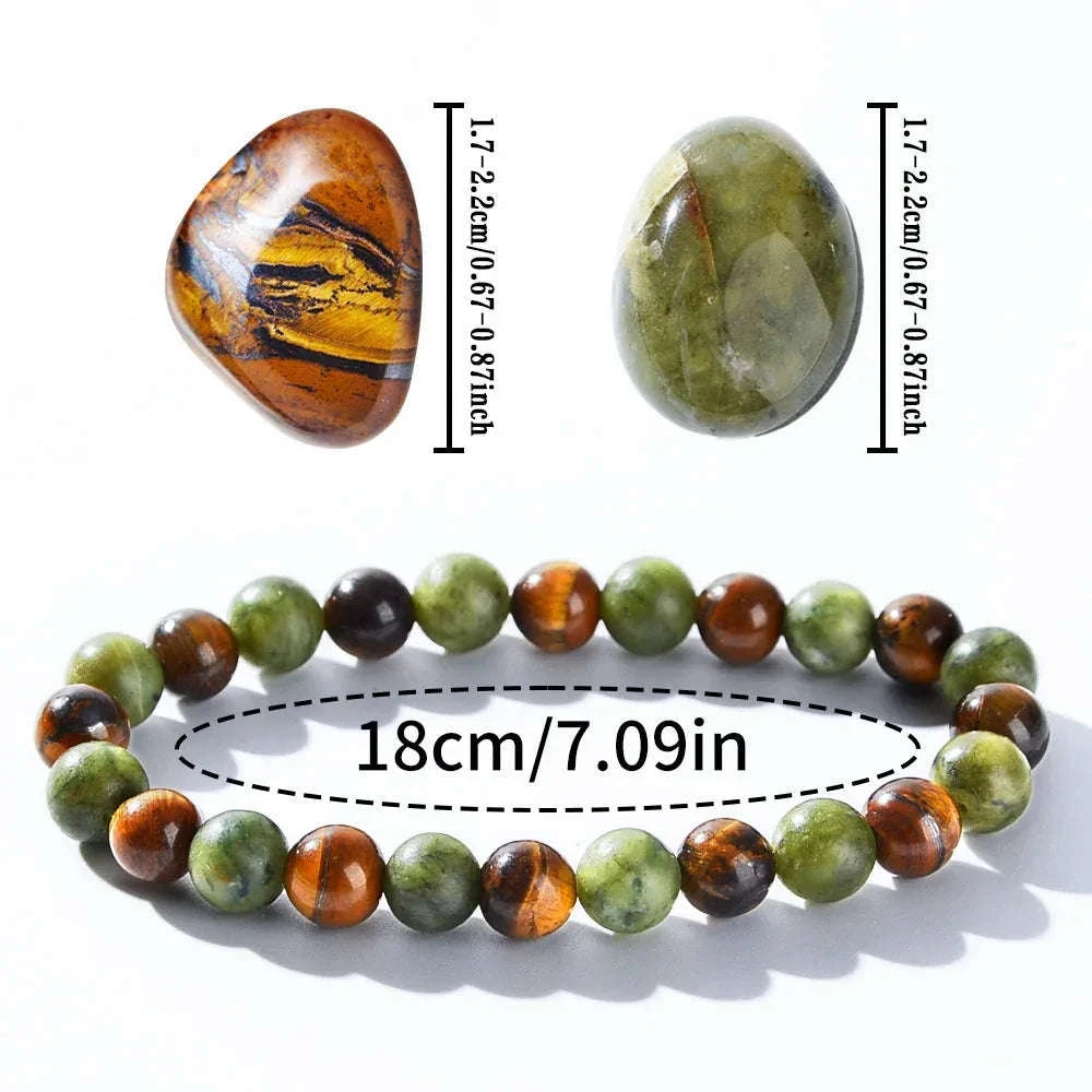 ✨ Prosperity and Abundance Healing Bracelet – Relaxing Energy Bracelet to Enhance Personal Success, Power, and Health
