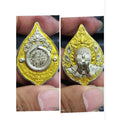 Prosperity Victory Talisman Phuttha Silp Phra Pidta Chana Jon from Thailand Gold