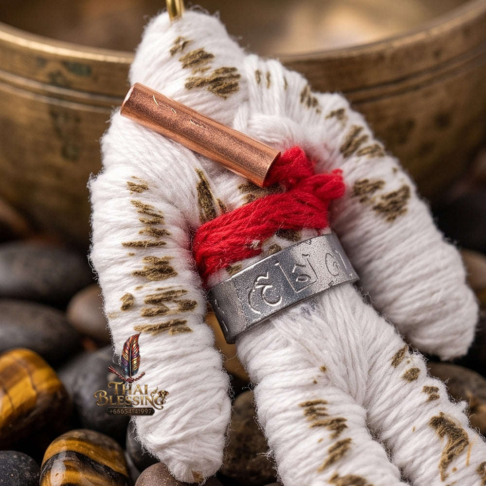 Protection Lucky Fortune Sacred Hoon Payont 1st Edition Phor Than Plueang Wat Phang Dan Thai Amulet Collectible Thai Blessing Co By RURUECHA