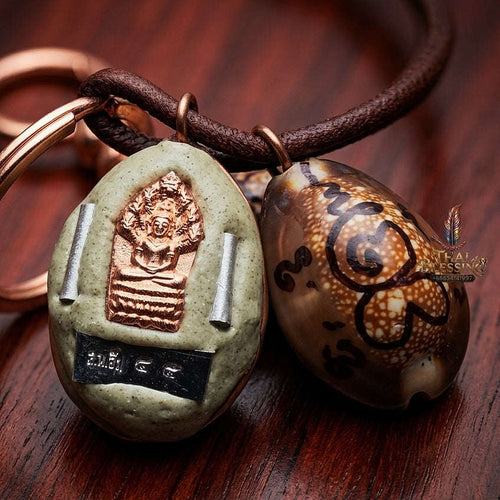 Protective & Evil Busting Bia Gae Magic Shell - Luang Pu Im Wat Thung Na Mai Unlock Ancient Southern Magic, Supreme Warding Sorcery & Unyielding Sacred Shielding Thai Blessing Co By RURUECHA