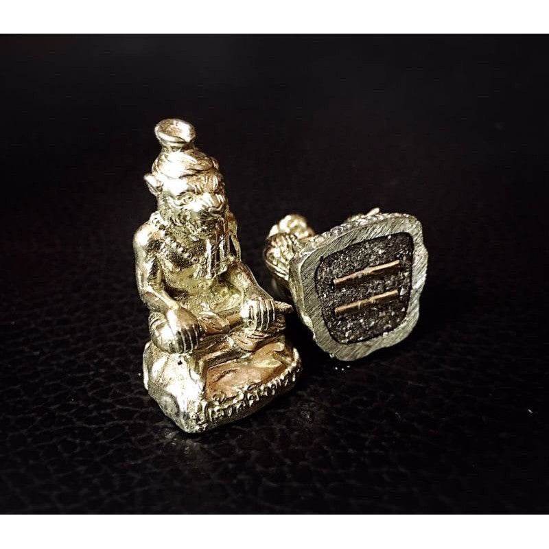Pu Jao Saming Prai spirit talisman silver figurine from Thai Blessing Co with detailed design