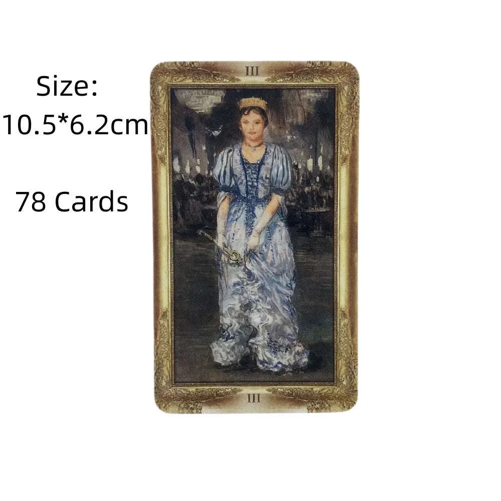 🎴 Qedavian Tarot Deck | 78 Card High-Quality Tarot Deck | Beginner-Friendly Board Game & Fun Divination