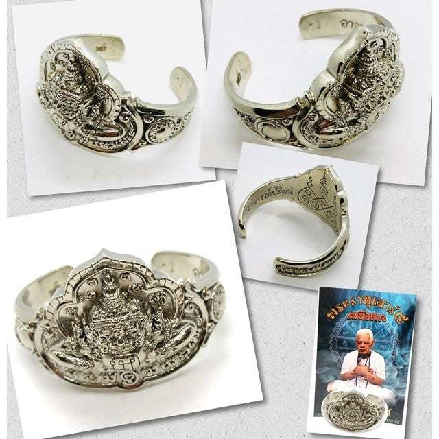 Rahu Charm Bracelet - Saturn 5 Edition for Superior Protection, Fortune, and Influence