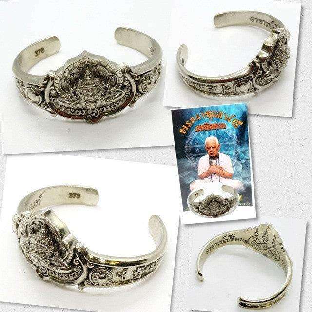 Rahu Charm Bracelet - Saturn 5 Edition for Superior Protection, Fortune, and Influence
