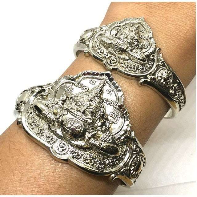 Rahu Charm Bracelet - Saturn 5 Edition for Superior Protection, Fortune, and Influence