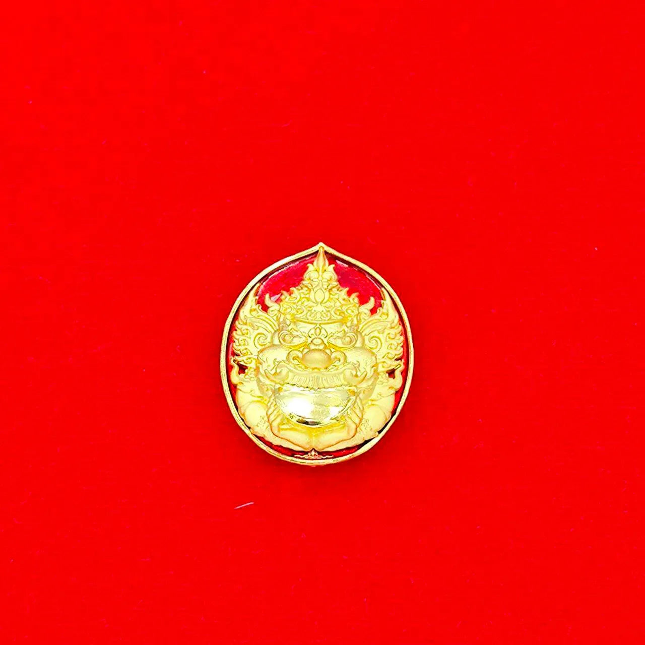 Rahu Deity Amulet for Transforming Obstacles into Fortune, Wealth, and Spiritual Strength