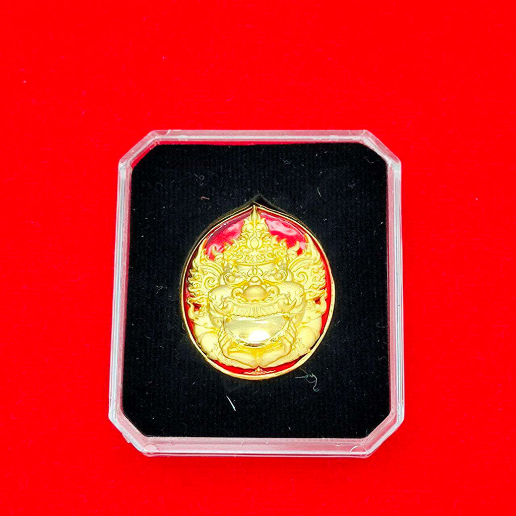 Rahu Deity Amulet for Transforming Obstacles into Fortune, Wealth, and Spiritual Strength