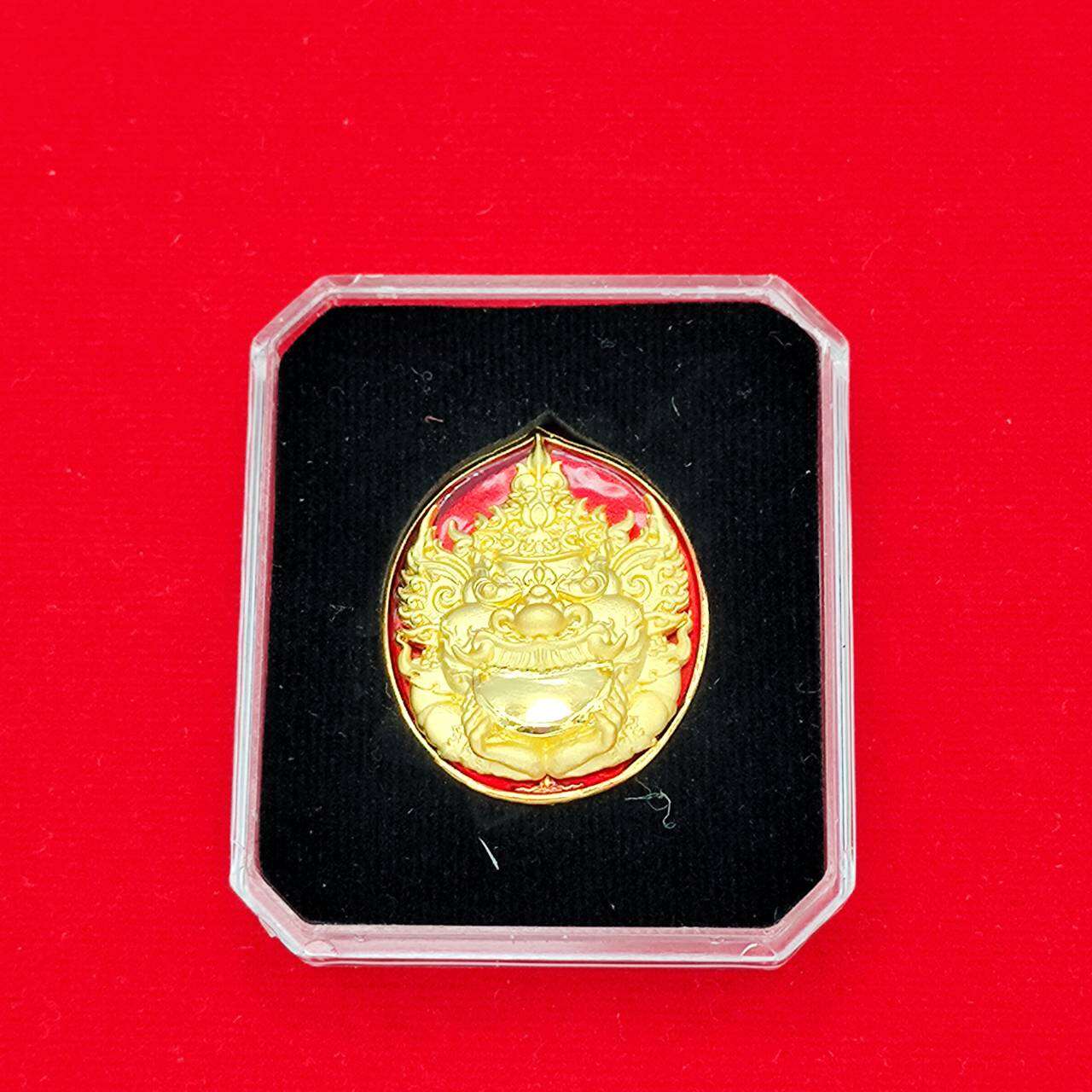 Rahu Deity Amulet for Transforming Obstacles into Fortune, Wealth, and Spiritual Strength