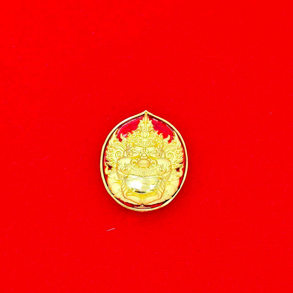 Rahu Deity Amulet for Transforming Obstacles into Fortune, Wealth, and Spiritual Strength