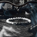 ✨ Real Natural Red Tiger Eye Stone Bead Bracelet – Handmade Zircon Accent Jewelry for Men & Women, Perfect Gift for Girlfriend – Wholesale Quality 8 mm Beads