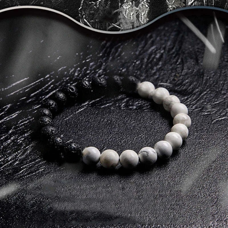 ✨ Real Natural Red Tiger Eye Stone Bead Bracelet – Handmade Zircon Accent Jewelry for Men & Women, Perfect Gift for Girlfriend – Wholesale Quality 35 8 mm Beads