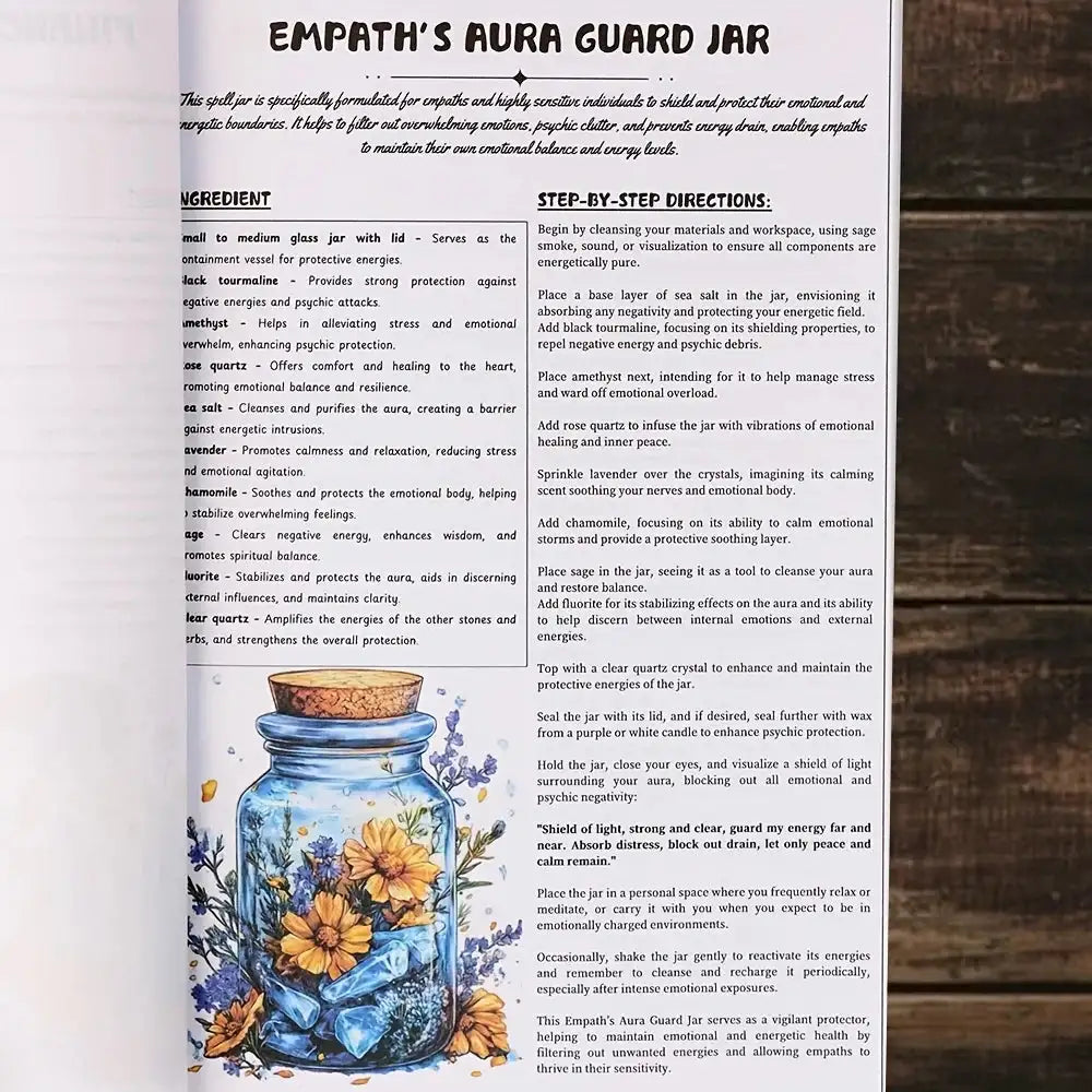 🧙‍♀️ RESEPIPES SPELL JAR – The Essential Vintage-Inspired Spell Jar Guide for Beginners