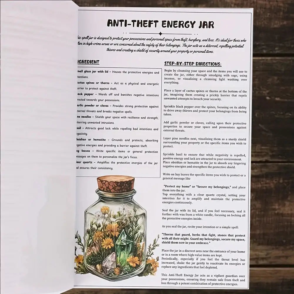 🧙‍♀️ RESEPIPES SPELL JAR – The Essential Vintage-Inspired Spell Jar Guide for Beginners