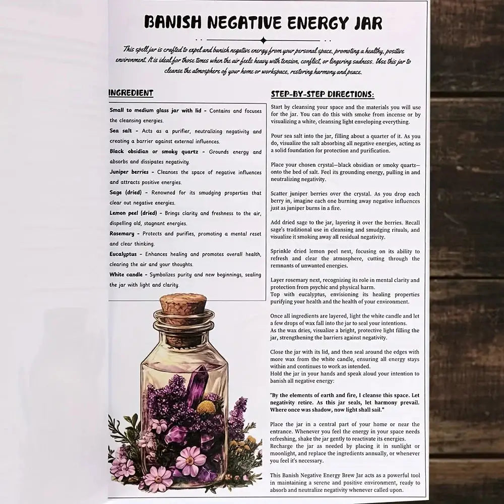 🧙‍♀️ RESEPIPES SPELL JAR – The Essential Vintage-Inspired Spell Jar Guide for Beginners