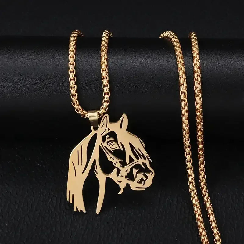 ✨ Retro Seven Angels Magic Circle Solomon's Seal Necklace Pendant – Personalized Lucky Amulet Men’s Punk Spiritual Jewelry AL19041-Gold