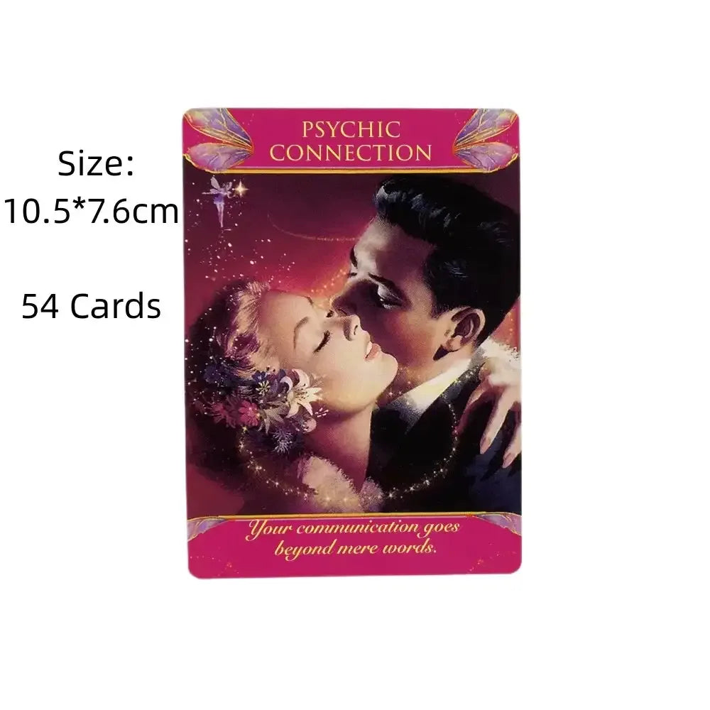 🧚♀️ Romantic Faery Oracle Cards – Whimsical Tarot Deck Inspired by Romance and Faery Lore, Complete with Guidebook for Love & Life Guidance