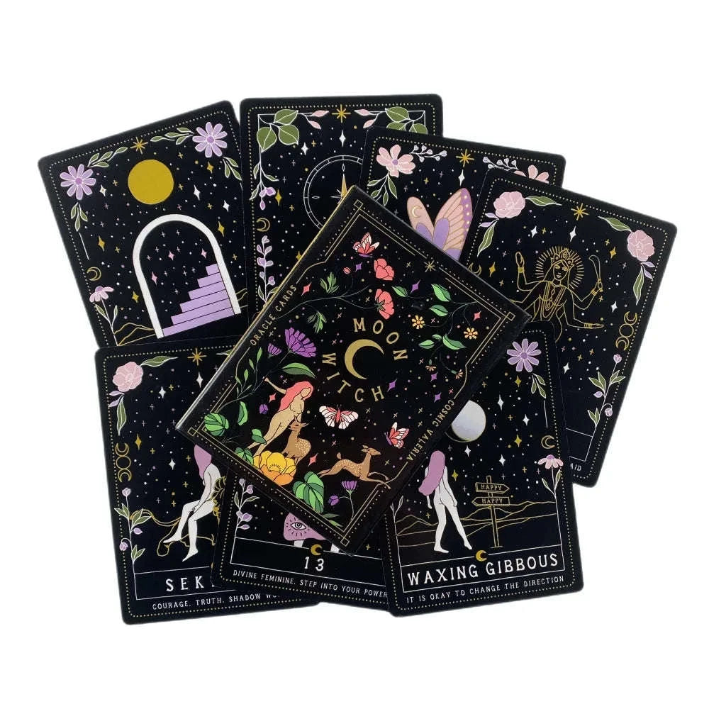 💖 Romantic Love Fairy Tarot & Oracle – Elegant 78-Card Deck Featuring Enchanting Fairy-Themed Art for Intuitive Readings and Social Gaming TS184