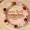 ✨ Romantic Natural Stone Tiger’s Eye Round Stretch Bracelet – Four Seasons Color Blocking – Vibrant Multicolor Brazaletes – Unisex Jewelry