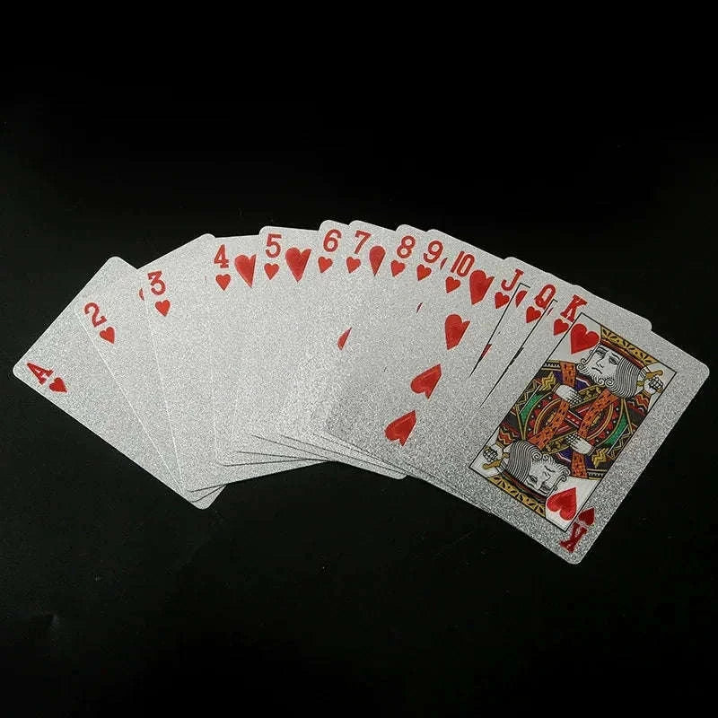 Rose Waterproof Poker Cards – Durable Design for Game Nights, Parties & Family Fun