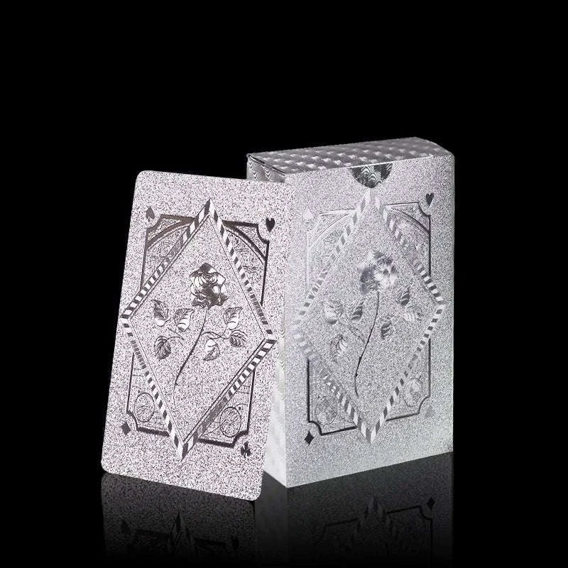 Rose Waterproof Poker Cards – Durable Design for Game Nights, Parties & Family Fun