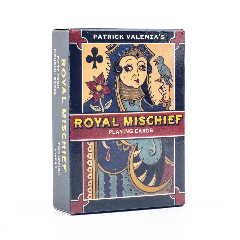 Royal Mischief Transformation Playing Cards – Unique 54-Card Set with Gilded Edges and Mischievous Gothic Artwork