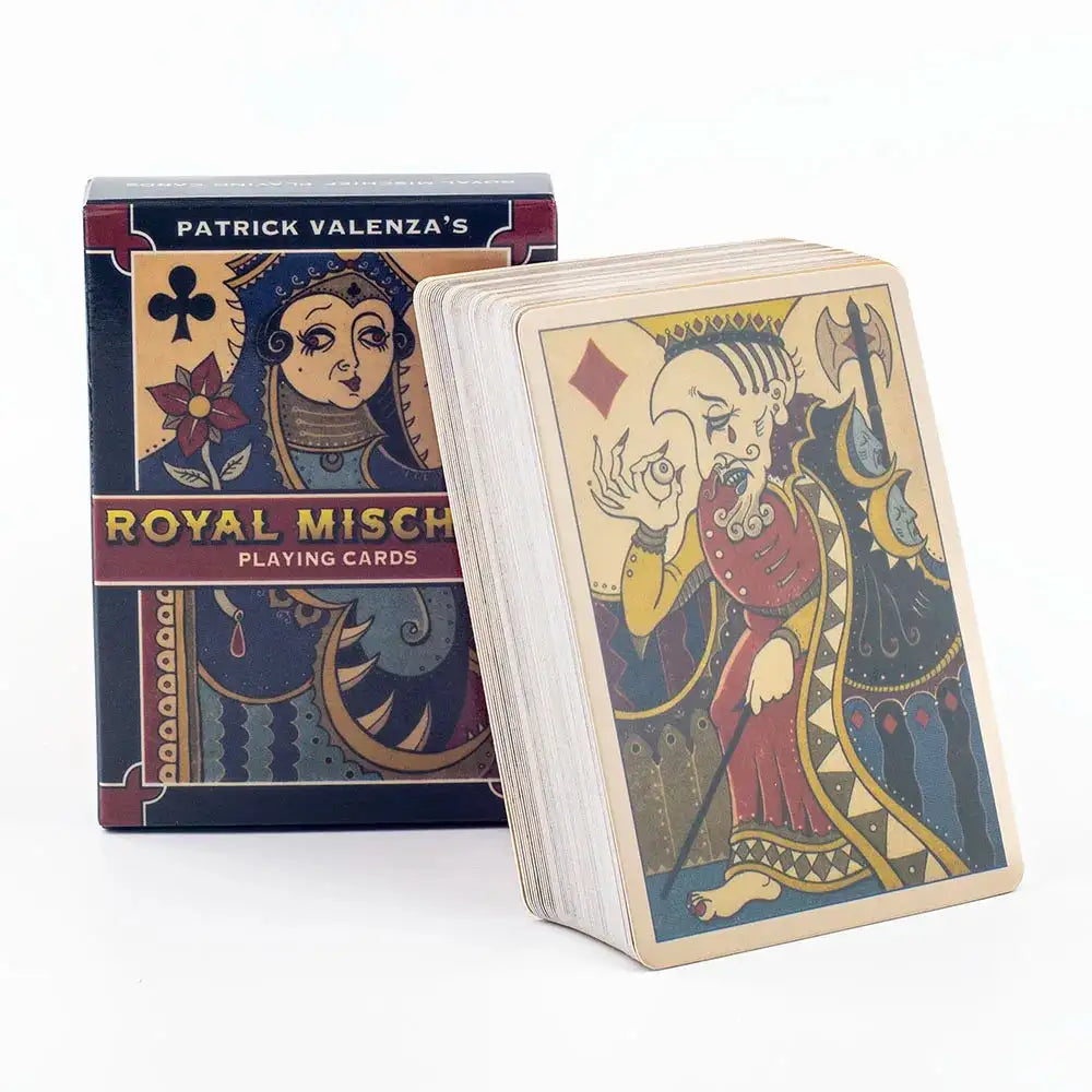 Royal Mischief Transformation Playing Cards – Unique 54-Card Set with Gilded Edges and Mischievous Gothic Artwork