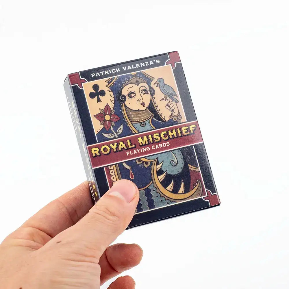Royal Mischief Transformation Playing Cards – Unique 54-Card Set with Gilded Edges and Mischievous Gothic Artwork