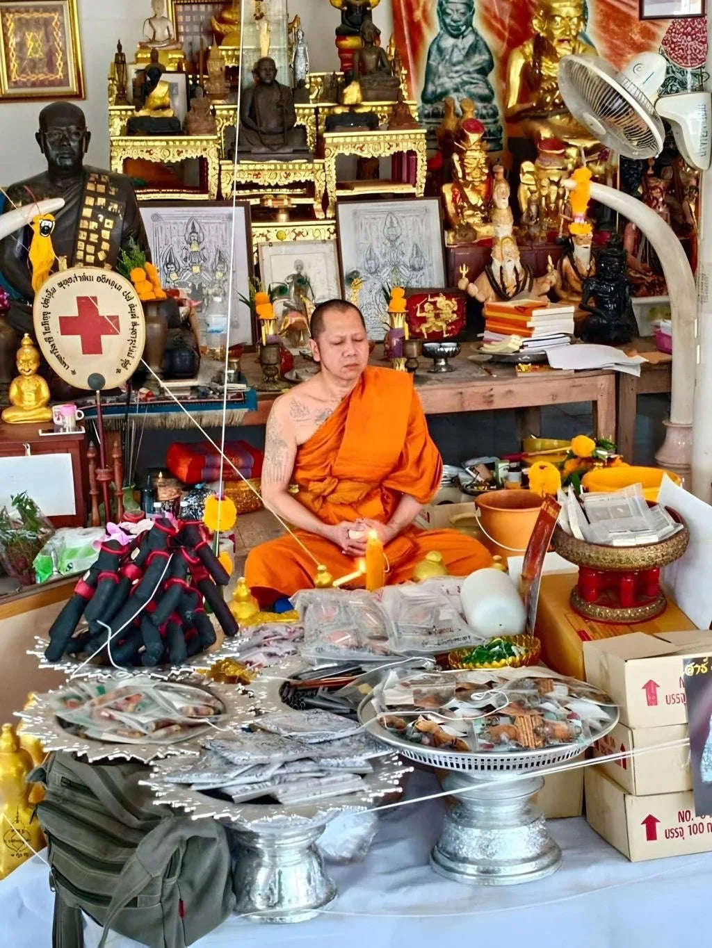 🐯 “Royal Pouncing Tiger of Fortune” – Saturday 5th Edition by Phra Palad Apichat (Ajarn Rach), Wat Khlong Khanon, Thailand – Power, Attraction & Wealth‑Pouncing Success Amulet