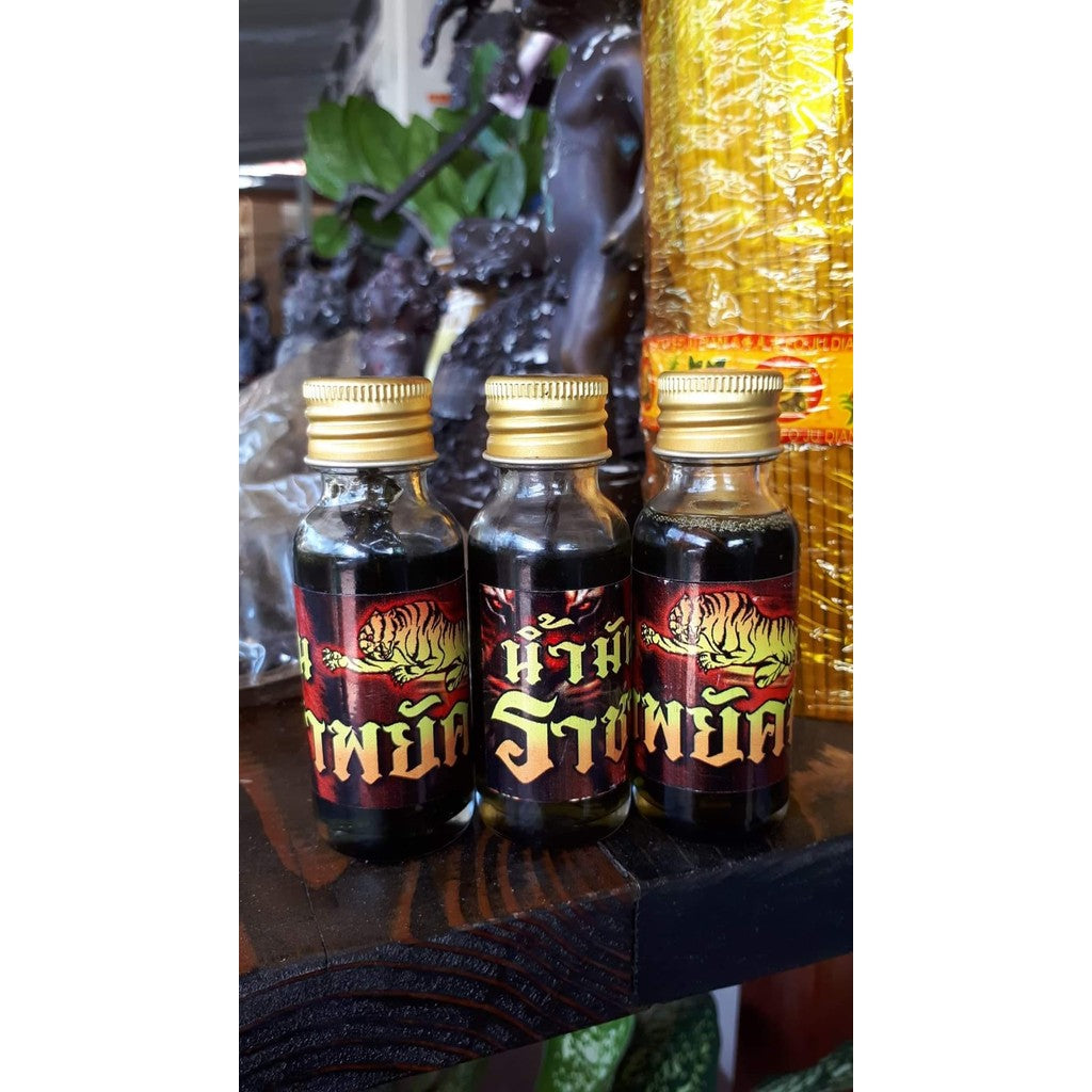 Royal Tiger Oil for Wealth, Power, Luck, Fortune, and Protection - Phaya Sua Non Kin