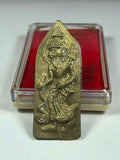 Ruesi Bai Pai Amulet - 2nd Edition Baramee, Blessed by Luang Pu Im & Luang Ta Chiam, 5 cm Sacred Alloy & Copper ชนวน