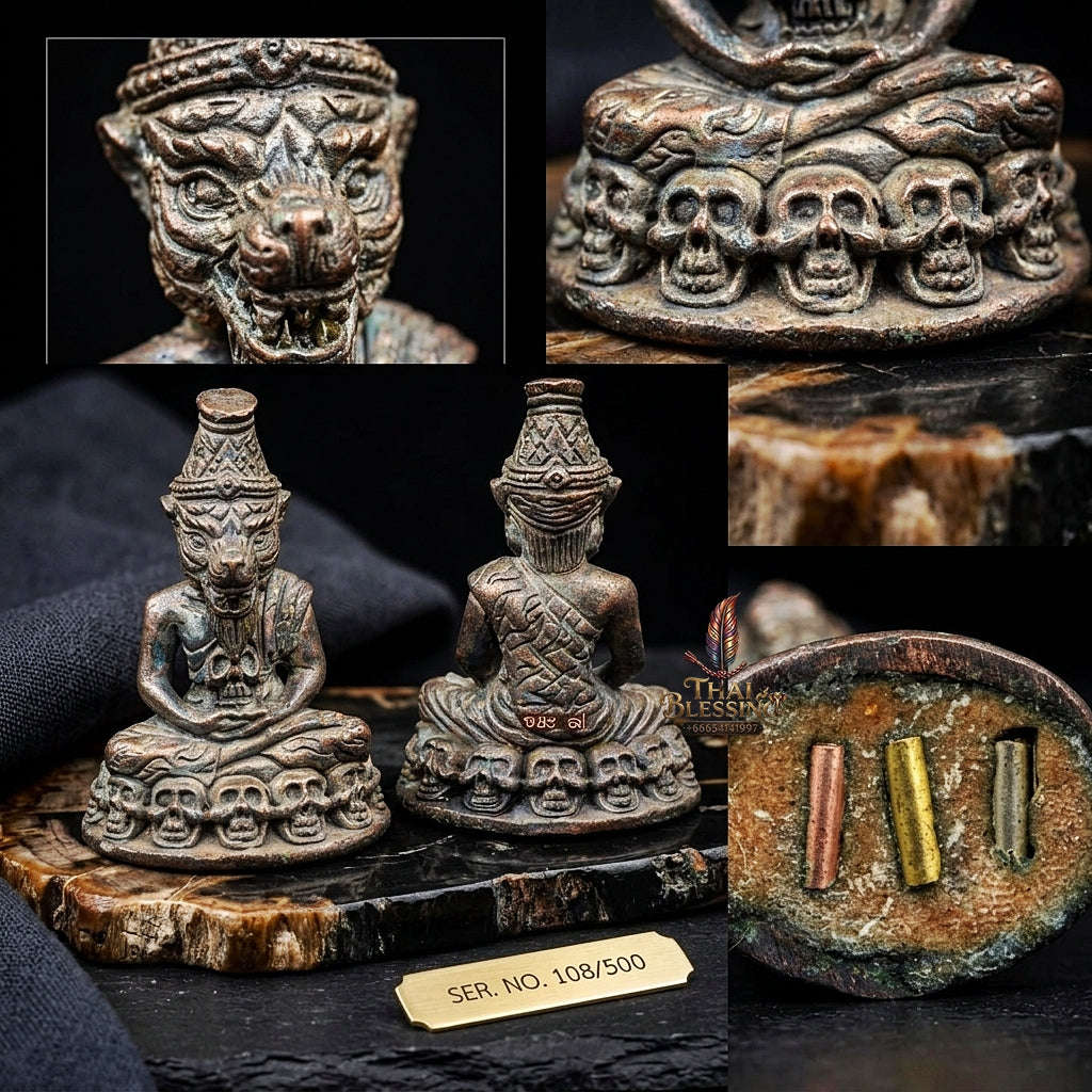 🪬 Ruesi Pu Chao Saming Phrai Statue – “Maha Rit Maha Ruai 68” by Luang Ta Or, Wat Chong Khae (B.E. 2568), Thai Forest Rishi Master Spirit Figure Thai Blessing Co By RURUECHA