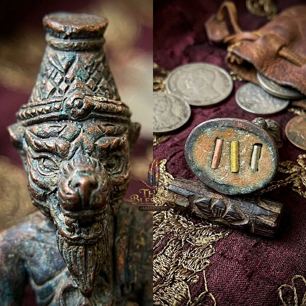 🪬 Ruesi Pu Chao Saming Phrai Statue – “Maha Rit Maha Ruai 68” by Luang Ta Or, Wat Chong Khae (B.E. 2568), Thai Forest Rishi Master Spirit Figure Thai Blessing Co By RURUECHA