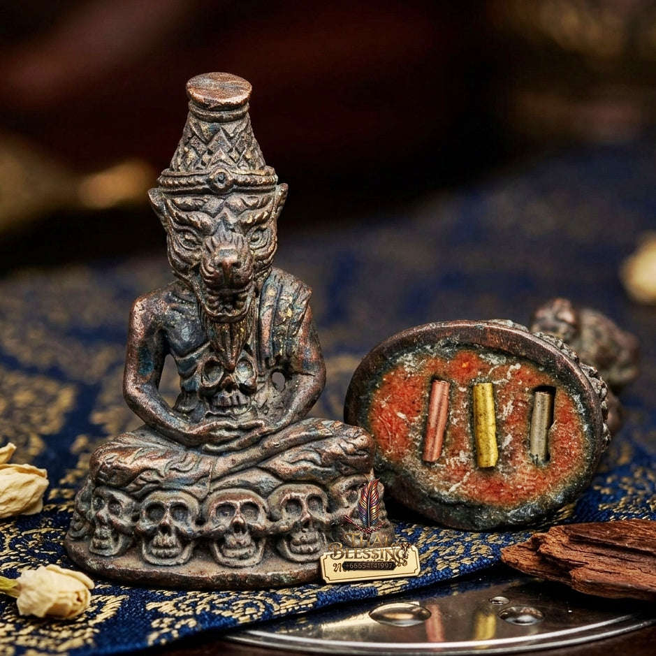 🪬 Ruesi Pu Chao Saming Phrai Statue – “Maha Rit Maha Ruai 68” by Luang Ta Or, Wat Chong Khae (B.E. 2568), Thai Forest Rishi Master Spirit Figure Thai Blessing Co By RURUECHA
