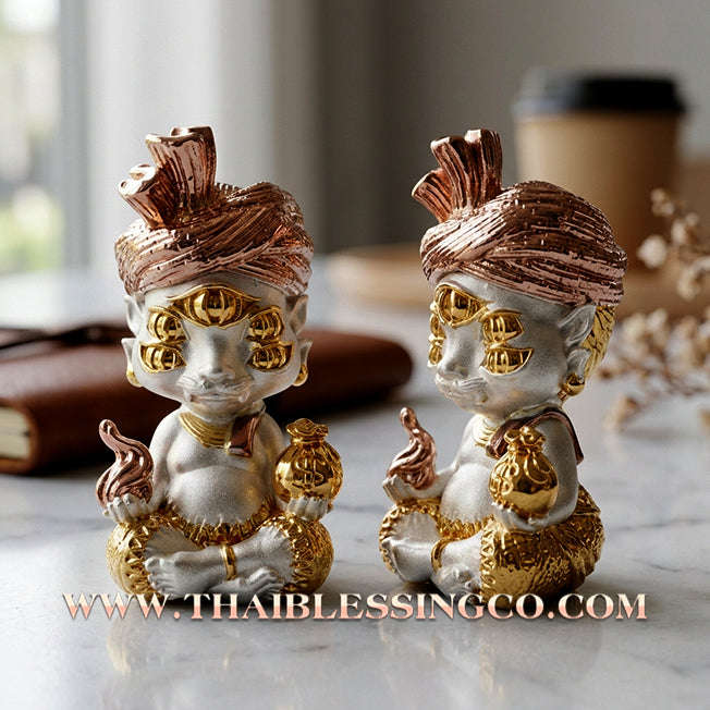 ✨🕉️ Sacred "3K Triple-Alloy" Phraya Si Hu Ha Ta (The 4-Ears 5-Eyes Deity) – Instant Wealth Edition: Kruba Kamfan, Wat Ko Chok (2024 Exclusive) – The Ultimate Alchemical Tool for Rapid Financial Breakthroughs, Irresistible Aura, and Absolute Dominance!
