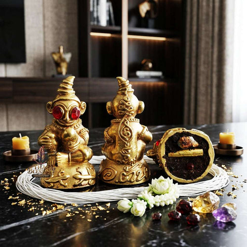 💘 Sacred "Ai Ngang Khlang Rak" (Love-Crazed Ngang): Iron Grate & Ancient Mold Residue Edition – Consecrated by Ajarn Ton, Ban Kae Yai Shrine (2025) Thai Blessing Co By RURUECHA