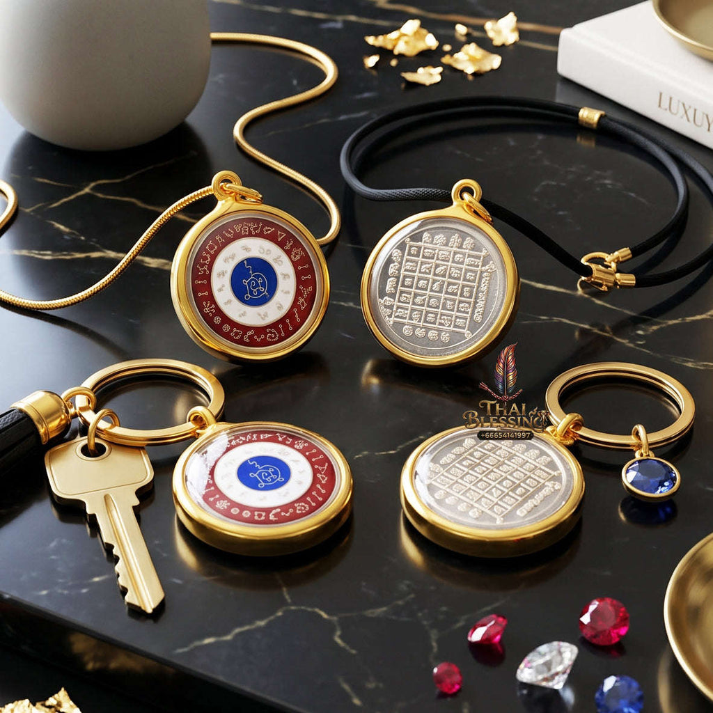 ✨👑🌌 Sacred Celestial Zodiac Alignment Coin - Luang Phor Wan 2019 Maha Choke Wealth Edition, Premium Alpaca National Tricolor Motif with Red Botanical Infusion, Ultimate Executive Destiny Realignment & Capital Accumulation Matrix