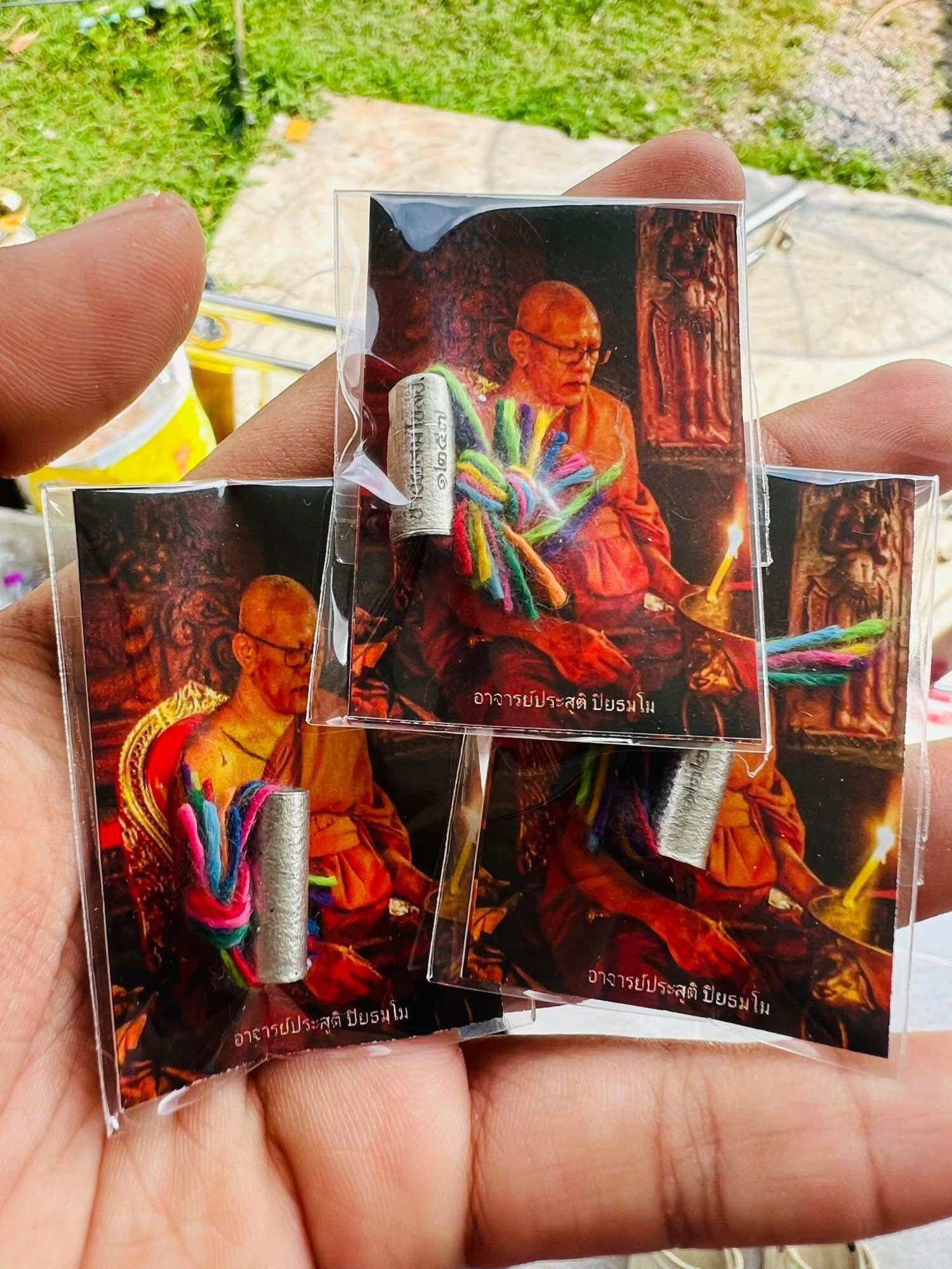 Sacred Elephant Takrud Amulet by Phra Ajarn Prasoot Piyathammo - Empower Your Spiritual Journey