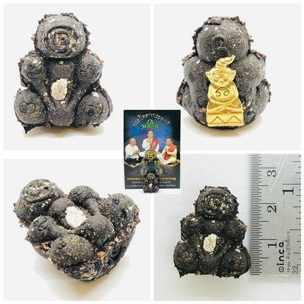 Sacred Ghost Bone Amulet for Spiritual Protection and Fortune Charm