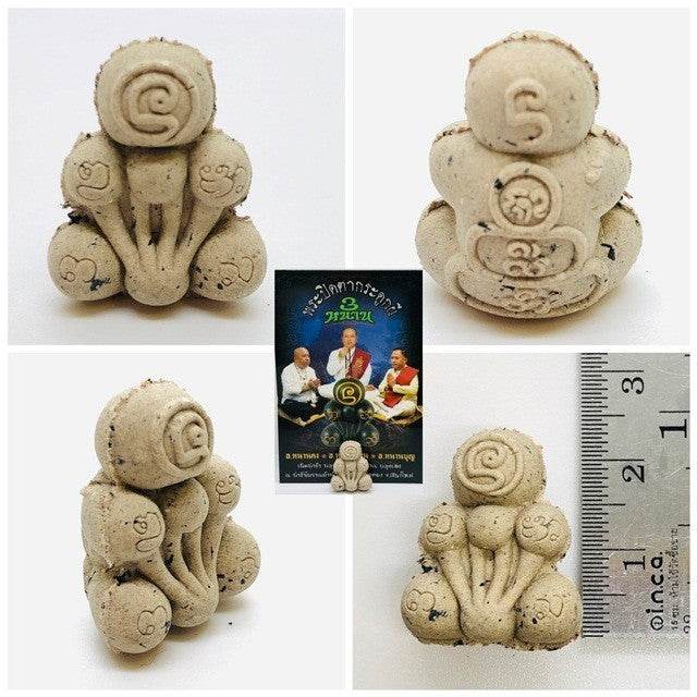 Sacred Ghost Bone Amulet for Spiritual Protection and Fortune Charm