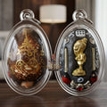 ✨ Sacred Gold-Plated Samrit Bronze Bia Gae Chuchok Millionaire Wealth & Protection Amulet by Ajarn Amnat Mahaveero (B.E. 2568) Thai Blessing Co By RURUECHA